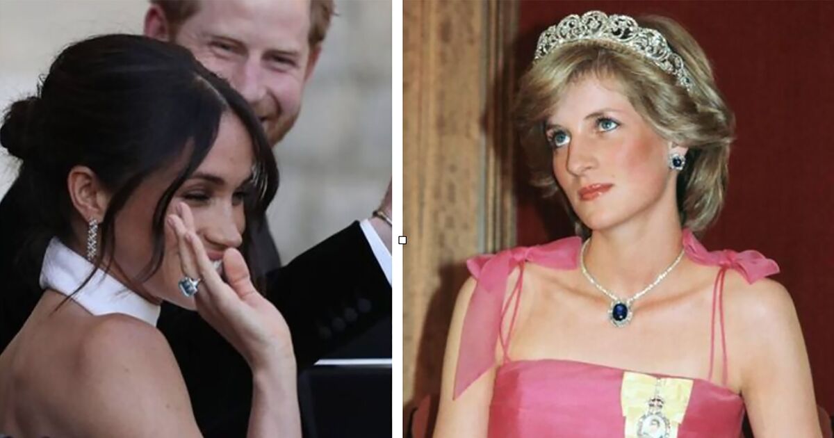 Princess Diana's jewelry now worn by Meghan Markle and Kate Middleton - Royals - News