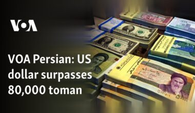 US dollar surpasses 80,000 toman 