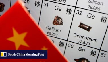 China restricts critical mineral exports to US in response to new tech curbs