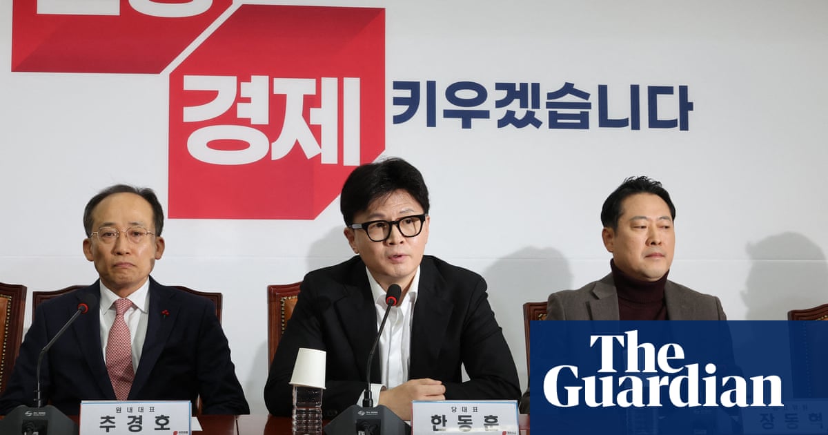 ‘Great danger’ to South Korea unless President Yoon suspended, says ruling party leader | South Korea