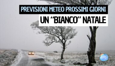 Meteo Natale e Santo Stefano: Italia al freddo, con NEVE