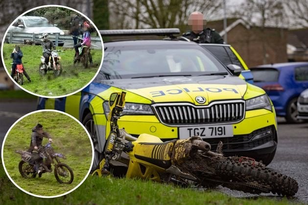 Police injured and man arrested after Christmas Day scrambler rampage in west Belfast