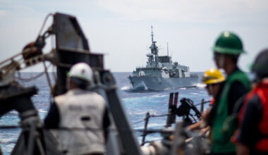 Canadian navy ship keeps tabs on North Korean sanctions evasion at sea