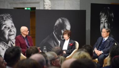Nuclear disarmament forum held to honor Nihon Hidankyo's Nobel win
