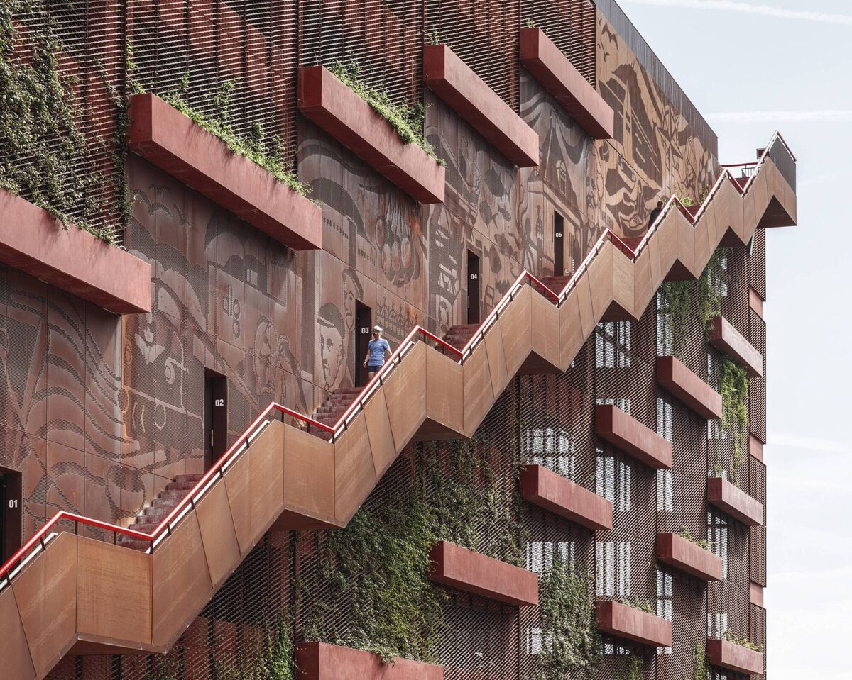 The Nordavn District of Copenhagen. Architecturally diverse.