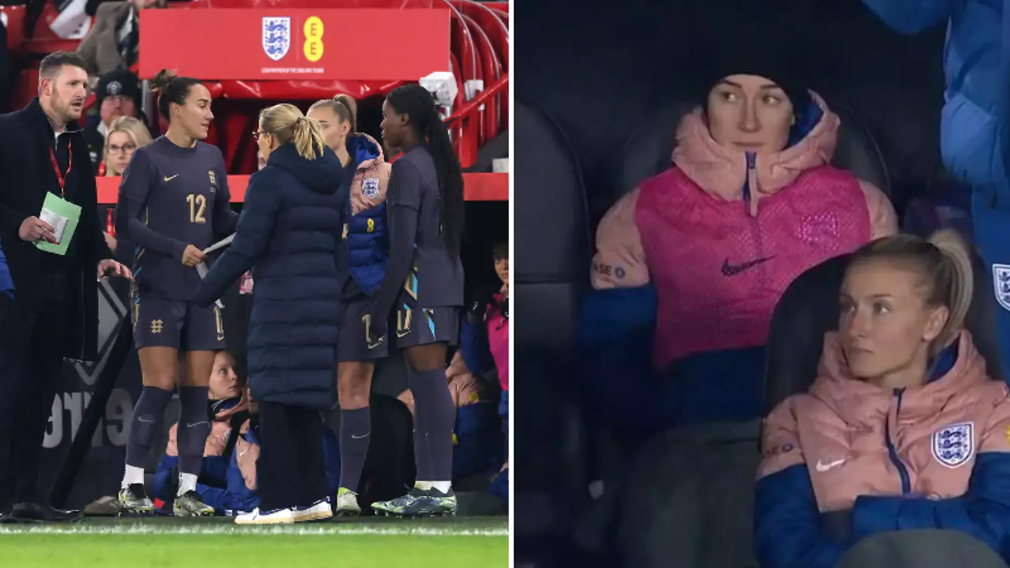 Embarrassing reason why England star Lucy Bronze was unable to come on vs Switzerland