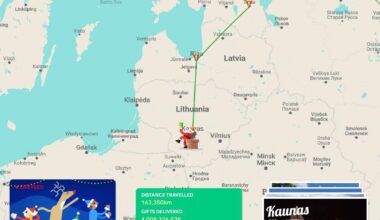Google: Kalėdų Senelis jau prasuko pro Lietuvą
