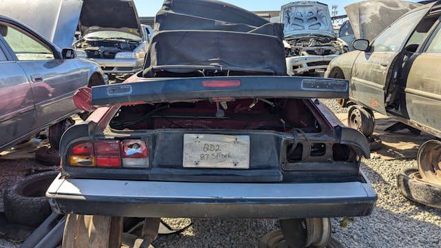 1987 Alfa Romeo Spider rear