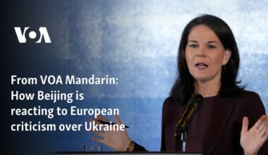 How Beijing is reacting to European criticism over Ukraine