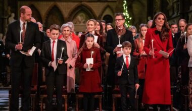 Carol service brings some joy at end of difficult year for royals