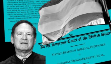 Trans rights are being tested at the Supreme Court.
