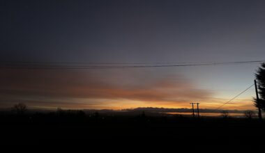 The morning sky between ballymena and Antrim. No filter it's stunning