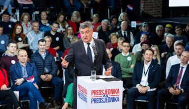 Croatia’s incumbent president wins election first round