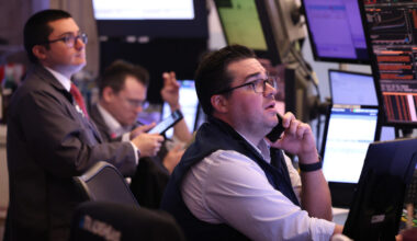 Nasdaq, Dow, S&P 500 hit pause on rally as jobs data looms, bitcoin tops $100,000