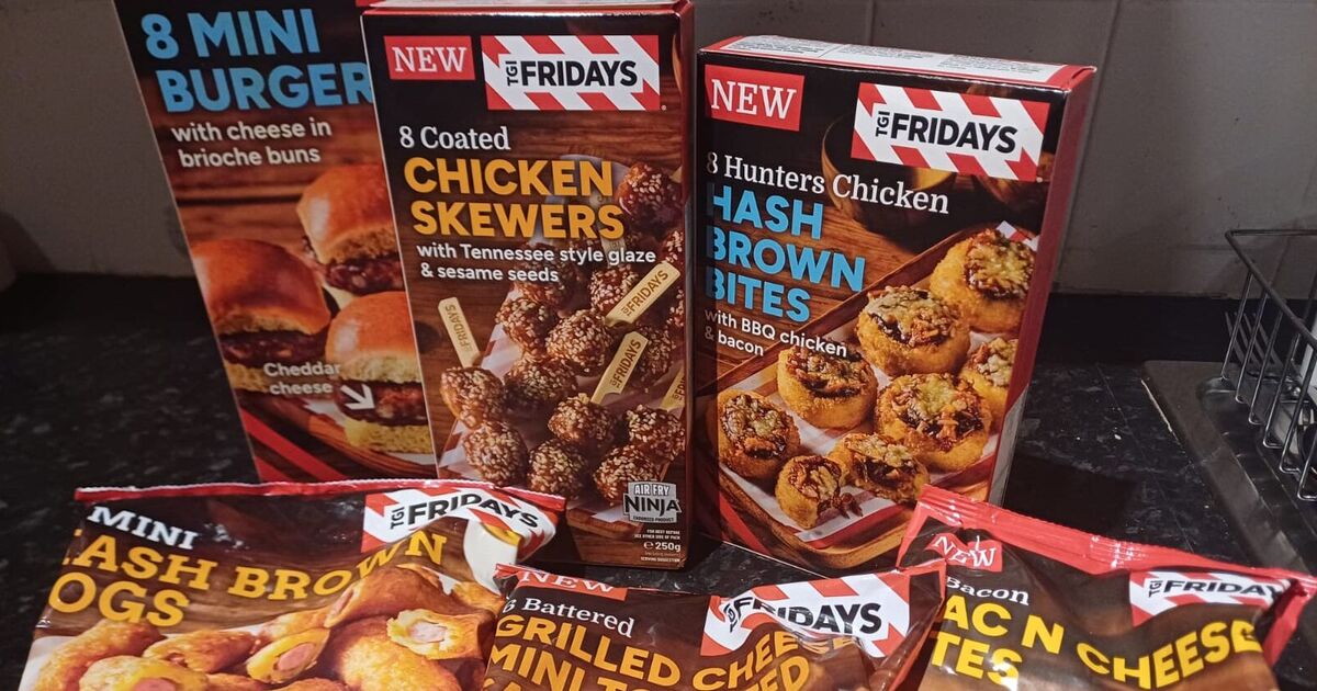 I tried TGI Fridays party food from Iceland but made a silly error