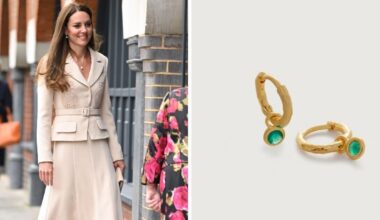 Princess Kate would love the Monica Vinader gemstone hoop earrings which are just £70 | Royal | News