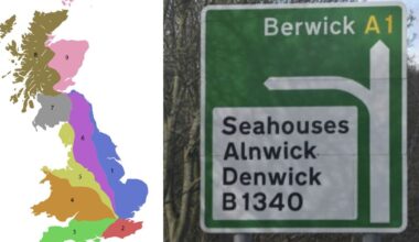 Map shows you can tell where you are in UK just by looking at number of A-road | UK | News