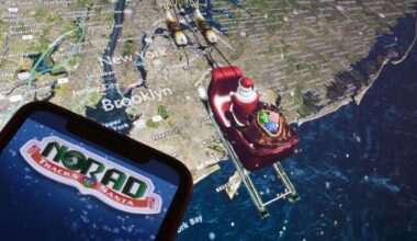 Where is Santa now? Track Father Christmas as he arrives in UK | World | News