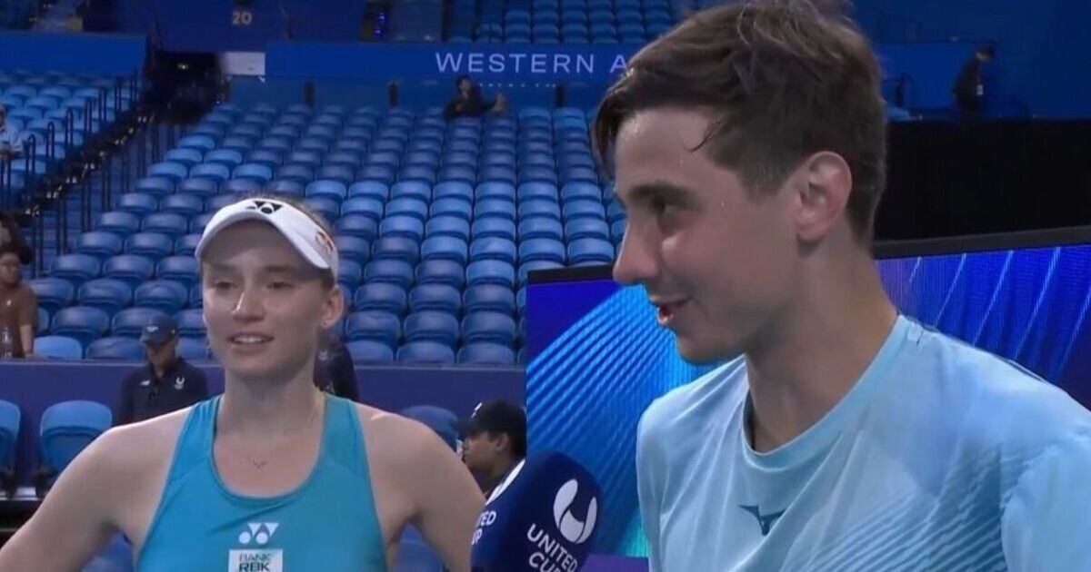 Elena Rybakina speaks out after 'carrying' Kazakhstan team-mate and beating Spain | Tennis | Sport