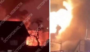 Russia burning as key oil facility 'devastated in massive Ukrainian drone attack' | World | News