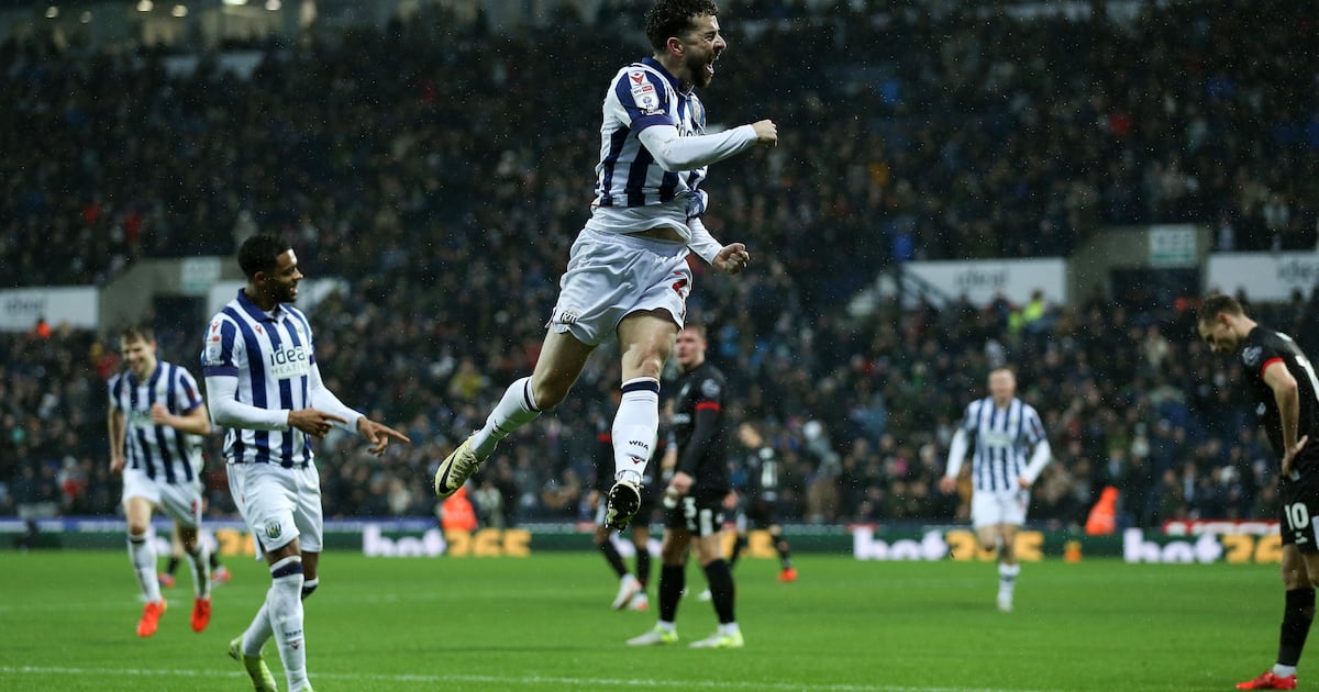 Ireland winger Mikey Johnston at the double as West Brom sink Bristol City – The Irish Times