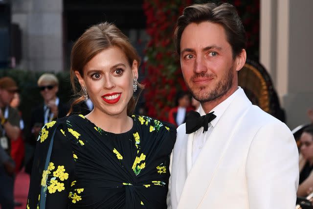 <p>Alan Chapman/Dave Benett/Getty</p> Princess Beatrice of York and Edoardo Mapelli Mozzi attend Vogue World: London 2023 at the Theatre Royal Drury Lane on Sept. 14, 2023 in London, England
