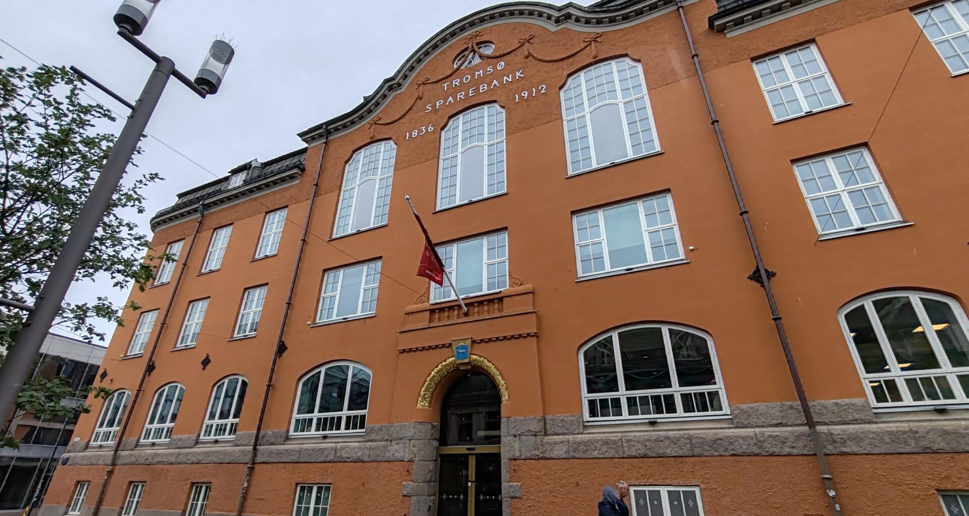 Tromsø Savings Bank .Construction ended 1915 .