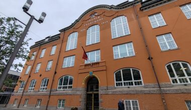 Tromsø Savings Bank .Construction ended 1915 .