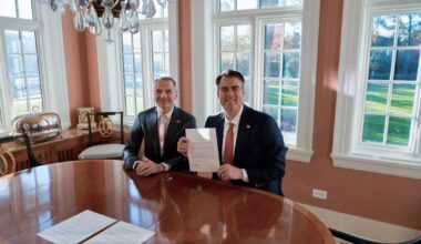 Oklahoma Governor Kevin Stitt Signs Energy MOU with Ambassador of Denmark | Business & Energy