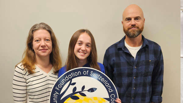 Claire Rogers Follows in Mom's Footsteps as Switzerland County's Lilly Scholarship Recipient