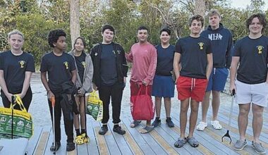 Tigertail Beach Cleanup Braved Cool Weather | Environment