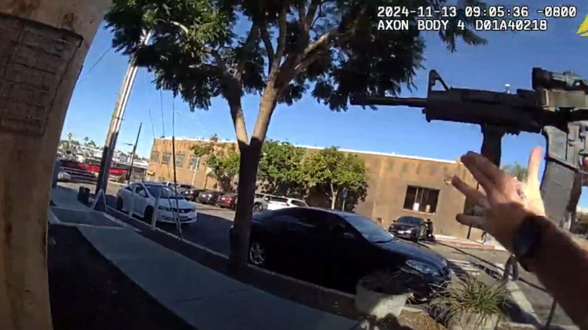 Harbor Police Release Body Cam Video of Little Italy Shooting