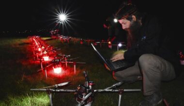 Data on animal movements help Hungarian researchers create a swarm of autonomous drones | Ap