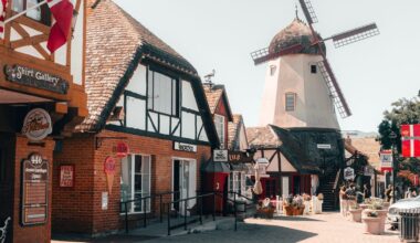 California Town Solvang Modeled After Denmark; Great Christmas Town