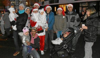 Le village de Noël du centre social de Ploufragan a eu de la visite [en images]