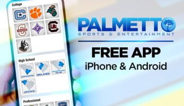 Free Palmetto Sports and Entertainment app available for download