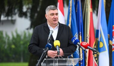 The introduction of foreign troops into Ukraine. The leader of Croatia caused a new scandal