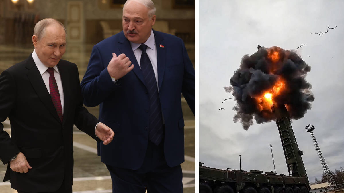 Russia 'to fire its hypersonic Oreshnik missiles from Belarus next year', Putin claims...