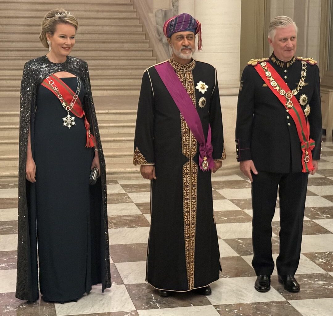 King Philippe and Queen Mathilde welcome the Sultan of Oman to Belgium for a State Visit.
