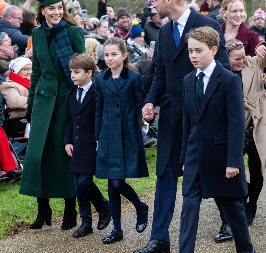 The Wales Family at the Christmas walk