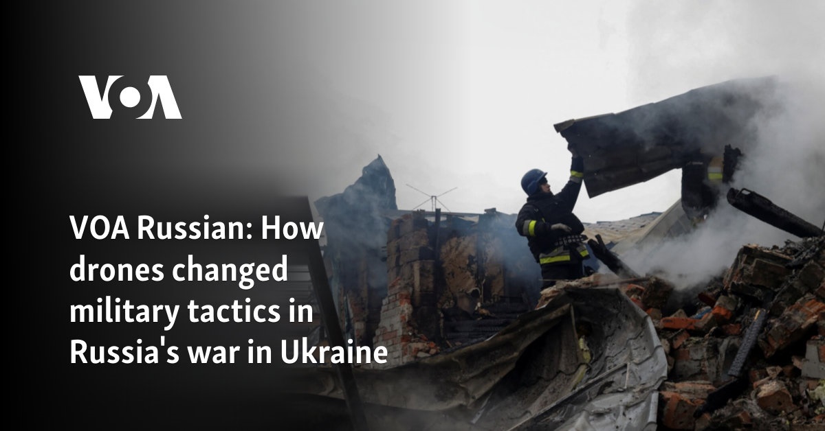How drones changed military tactics in Russia's war in Ukraine 