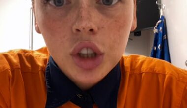 Clio (pictured), from Ireland, shared on TikTok how she makes £6,000 a month and still has the freedom to travel around Australia and South East Asia every fortnight