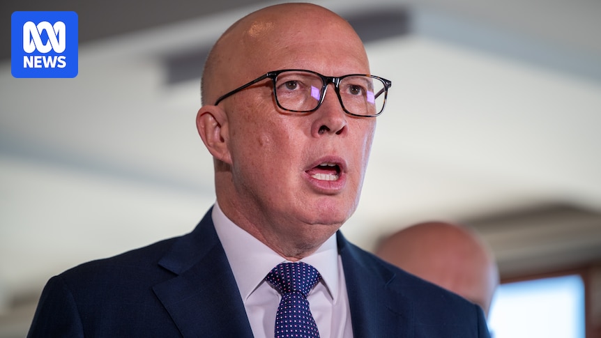 Australia joined demand for Israel to withdraw from Gaza to win back 'green votes', Dutton claims
