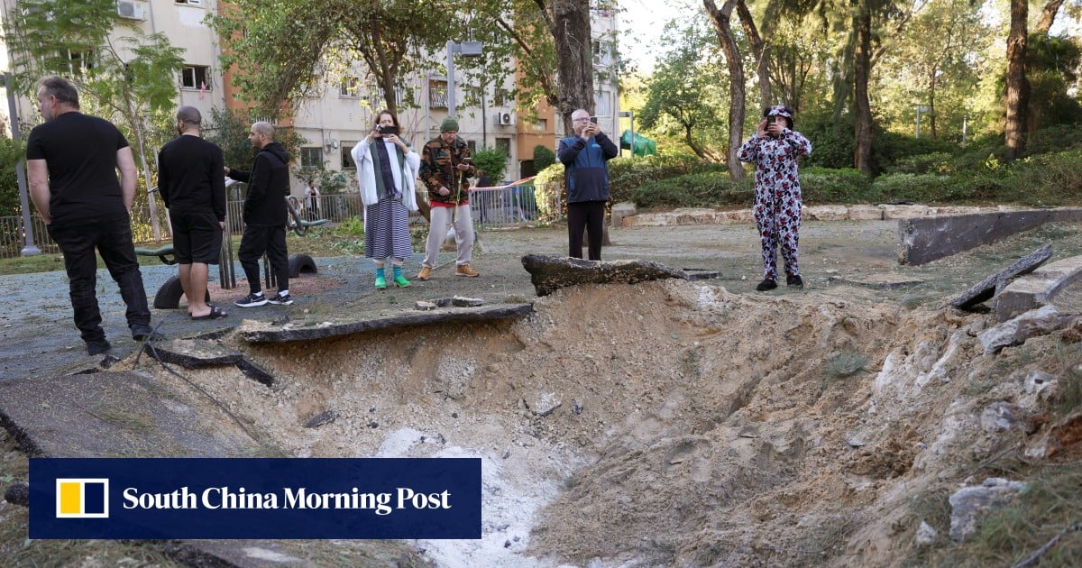 Israel-Gaza war: rocket from Yemen strikes Tel Aviv, injures 16
