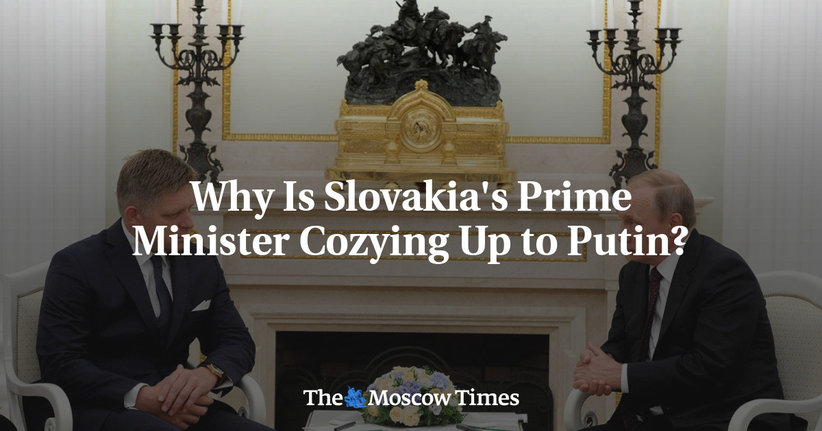 Why Is Slovakia's Prime Minister Cozying Up to Putin?