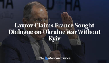 Lavrov Claims France Sought Dialogue on Ukraine War Without Kyiv