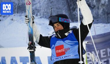 Australia's Jakara Anthony wins moguls World Cup event in Sweden, her 23rd career victory