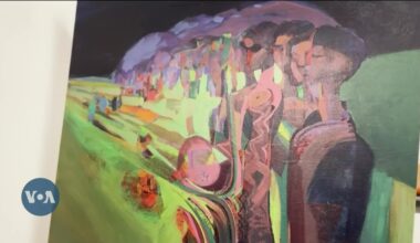 Painter and visual artist Dereje Demissie