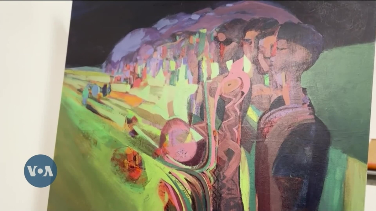 Painter and visual artist Dereje Demissie