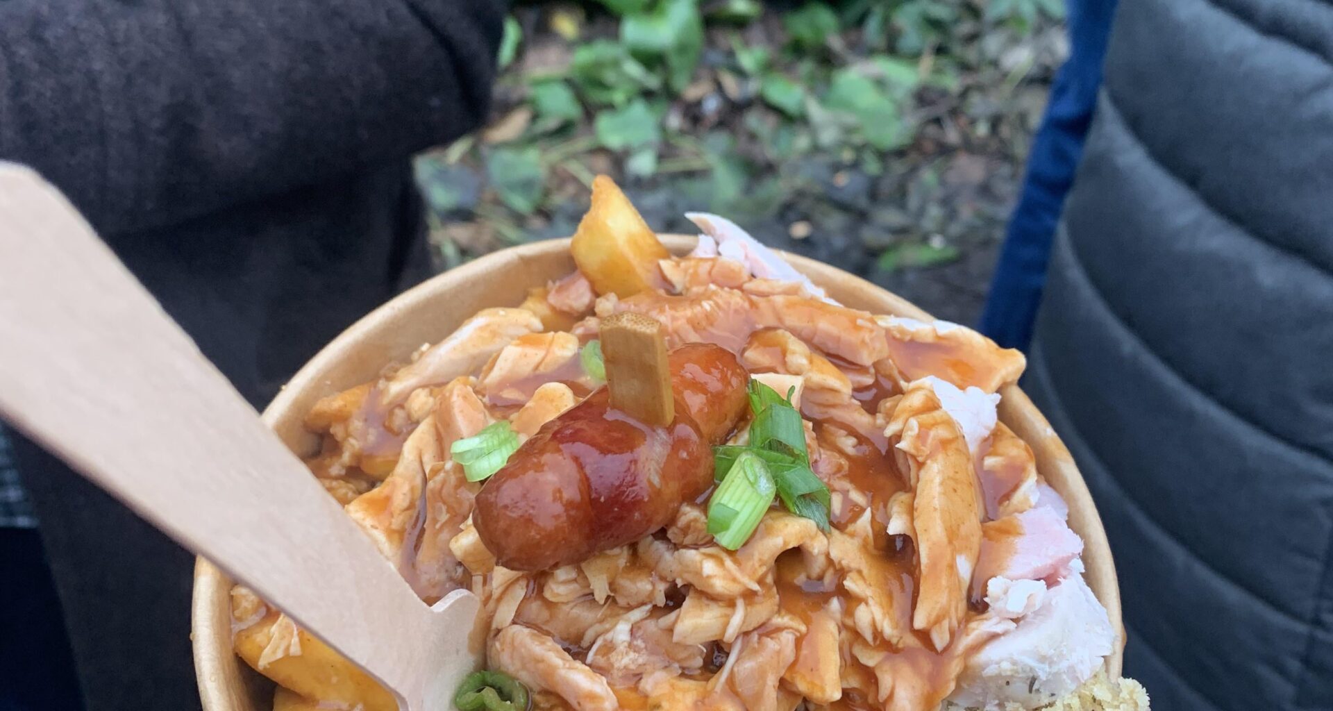 Christmas chip at Christmas market